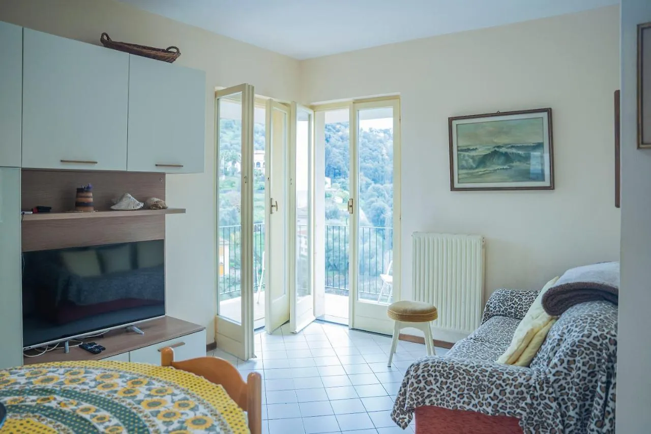 089 - Casa Cascata, Vista Mare, 400 Metri Dalla Spiaggia Apartment Sestri Levante