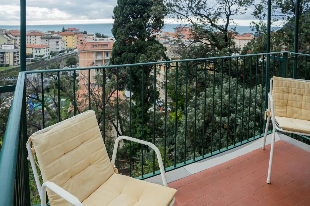 Apartamento 089 - Casa Cascata, Vista Mare, 400 Metri Dalla Spiaggia Sestri Levante