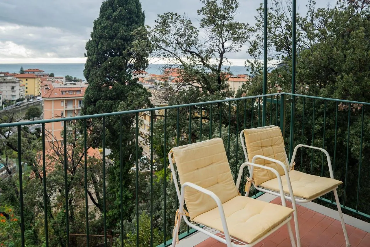 089 - Casa Cascata, Vista Mare, 400 Metri Dalla Spiaggia Apartment Sestri Levante