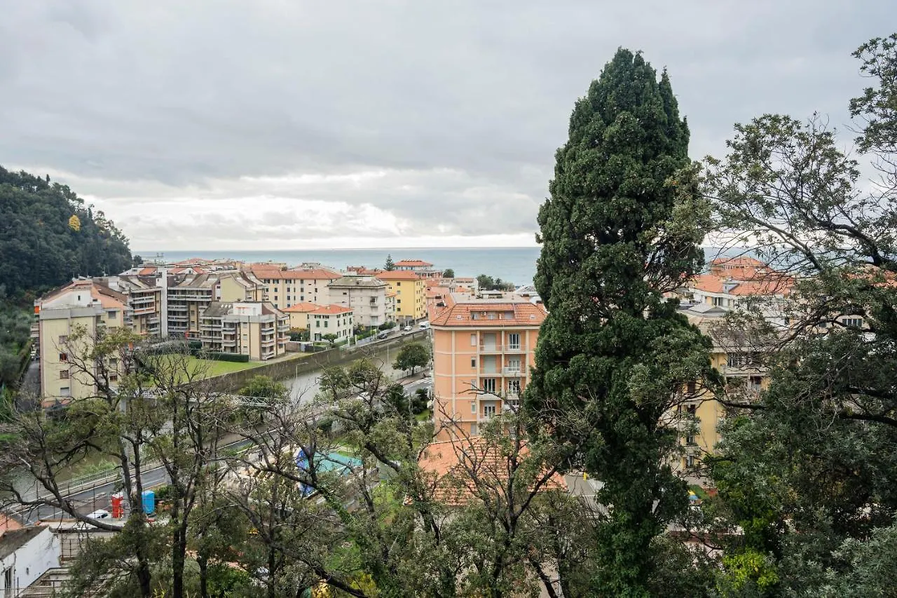 089 - Casa Cascata, Vista Mare, 400 Metri Dalla Spiaggia Apartment Sestri Levante