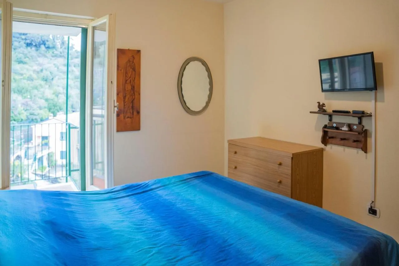 089 - Casa Cascata, Vista Mare, 400 Metri Dalla Spiaggia Apartment Sestri Levante