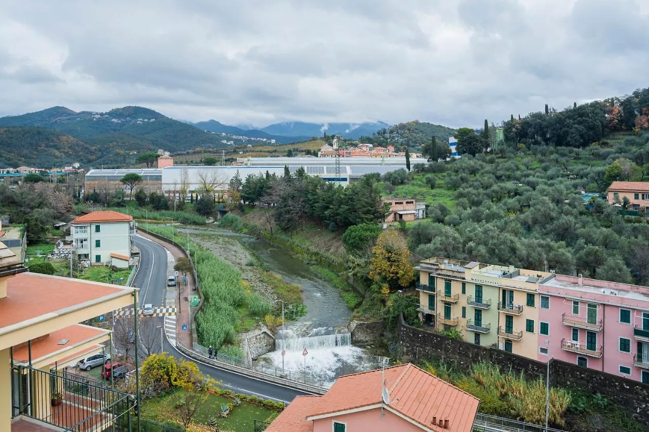 089 - Casa Cascata, Vista Mare, 400 Metri Dalla Spiaggia Apartment Sestri Levante